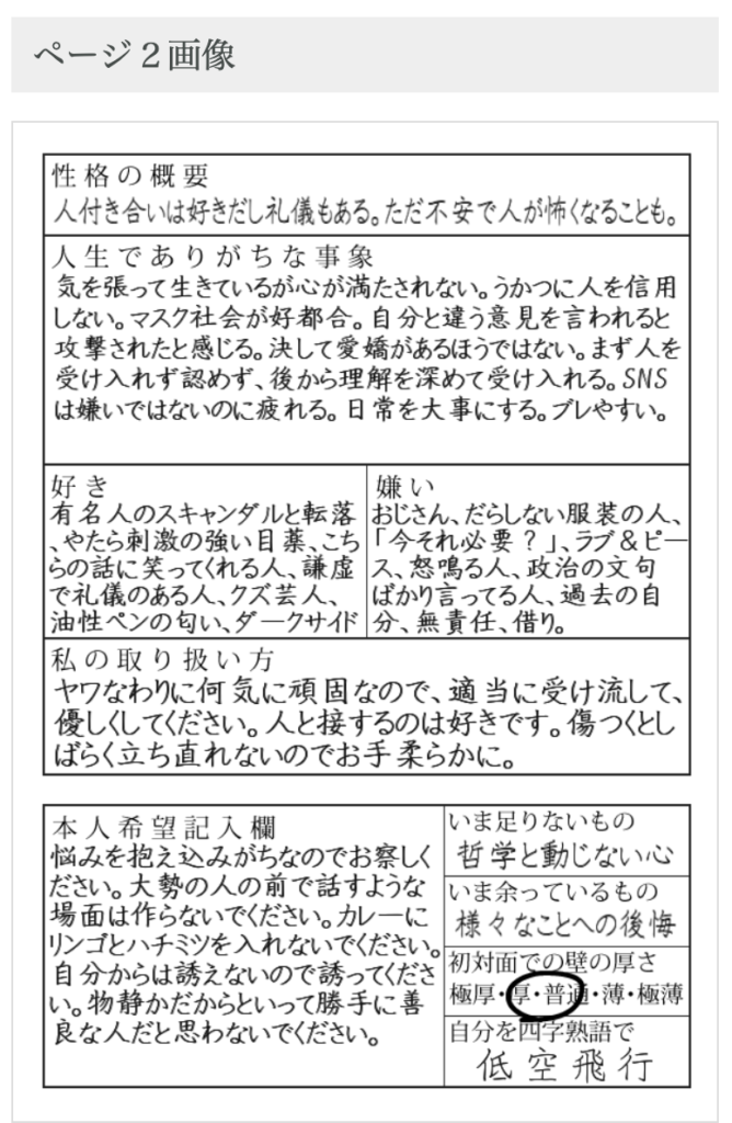 恋愛の履歴書 性格履歴書診断のやり方は インスタやツイッターで話題に 無料 Mayutre